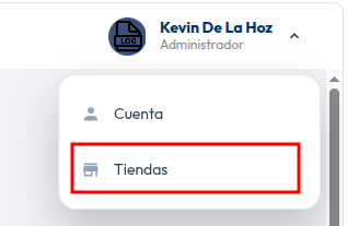 Vista de configuración en Deqas